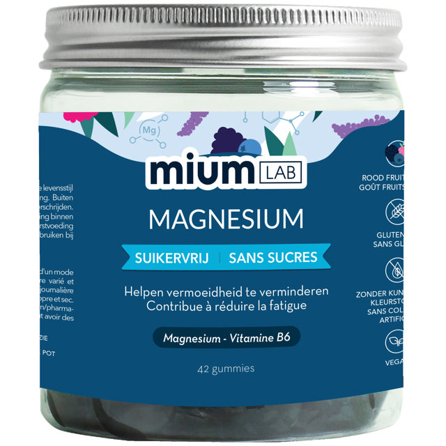 MiumLab Gummies Magnésium 42pcs