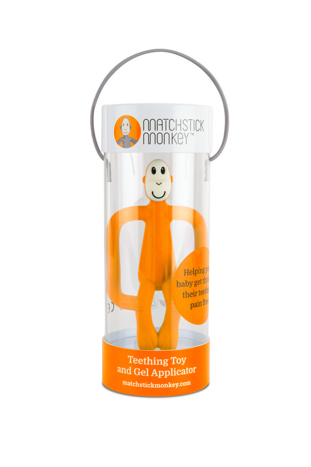 Matchstick Monkey Anneau Orange