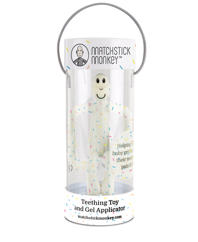 Matchstick Monkey Anneau Crème Confetti