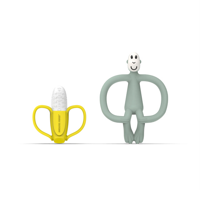 Matchstick Monkey Starter Set Banane & Vert Menthe