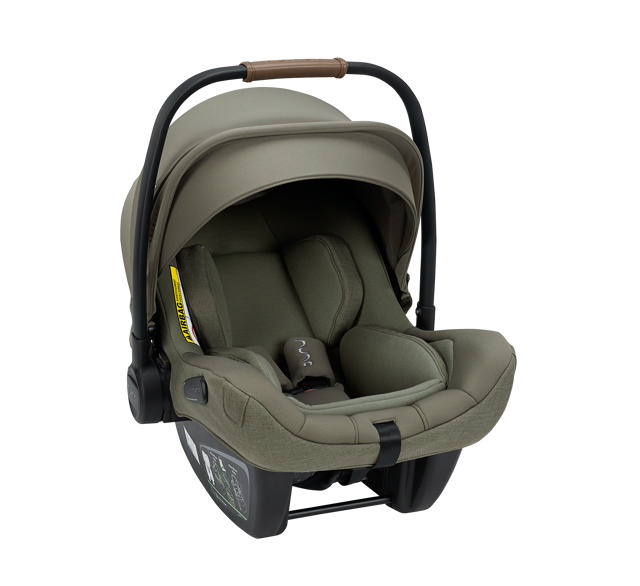 PIPA NEXT siege auto Pine compatible (cuir Coffee)