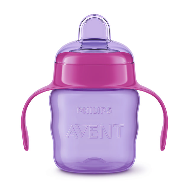 Gobelet anti-fuite 200ml rose