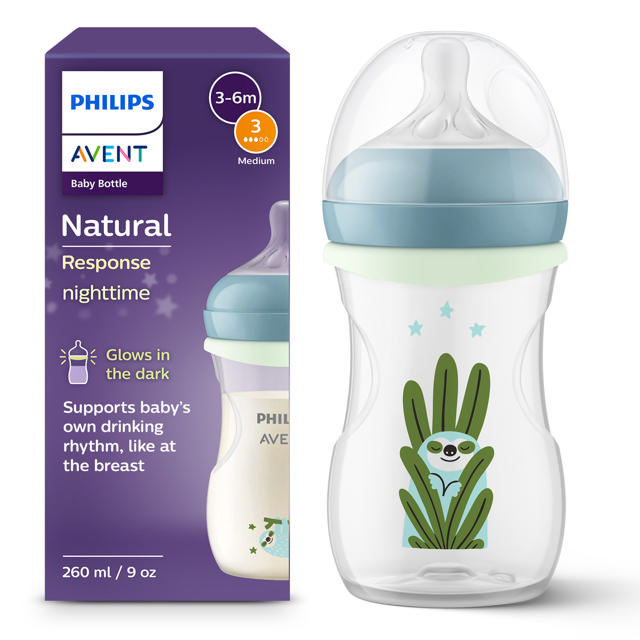 Natural 3.0 biberon 260 ml nighttime
