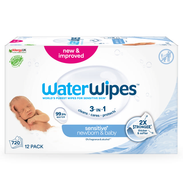 WaterWipes  720pc (12 x 60 pc)